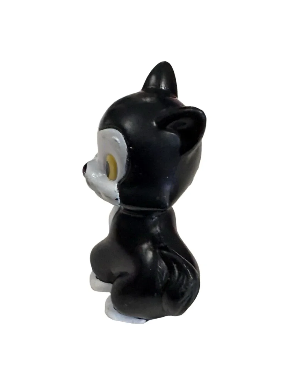 Disney Cat Pinocchio Figaro Figurine Cake Topper Black and White Collectable Toy